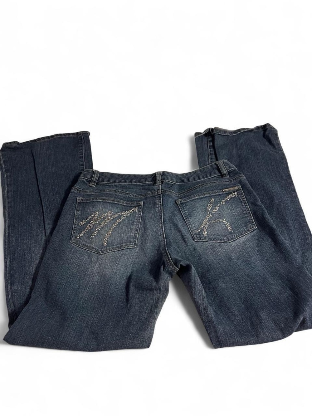 Michael Kors Embellished Dark Wash Women's Jeans